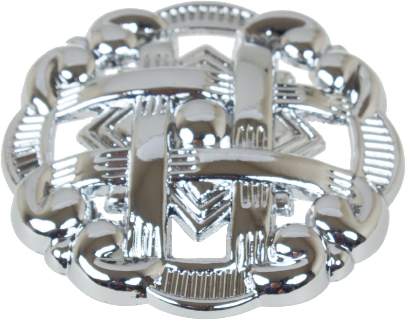 GlideRite Hardware 5745-BP-10 1.375 Celtic Medallion Brushed Pewter Cabinet Knobs 10 Pack