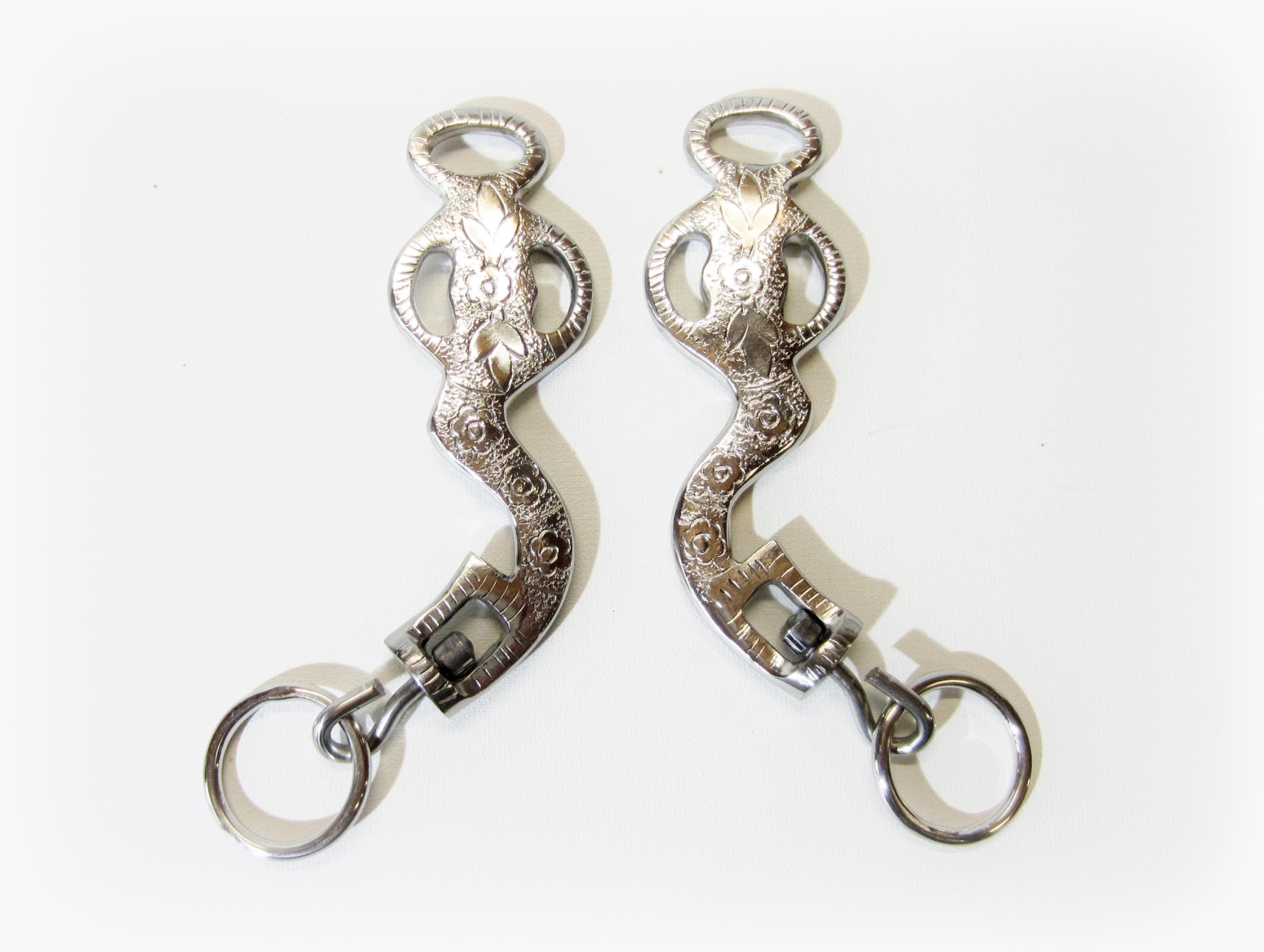 Barocke-Akademische Hackamore Silber oder Gold-Messingfarbig verziert