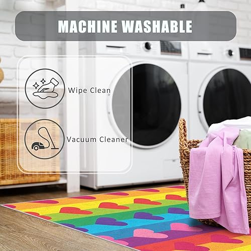 Miniatura 70 de Alfombras coloridas para entrada de 2 x 3 pulgadas, diseño de arte abstracto de fuegos artificiales, tapete para puerta de interior, tapete colorido