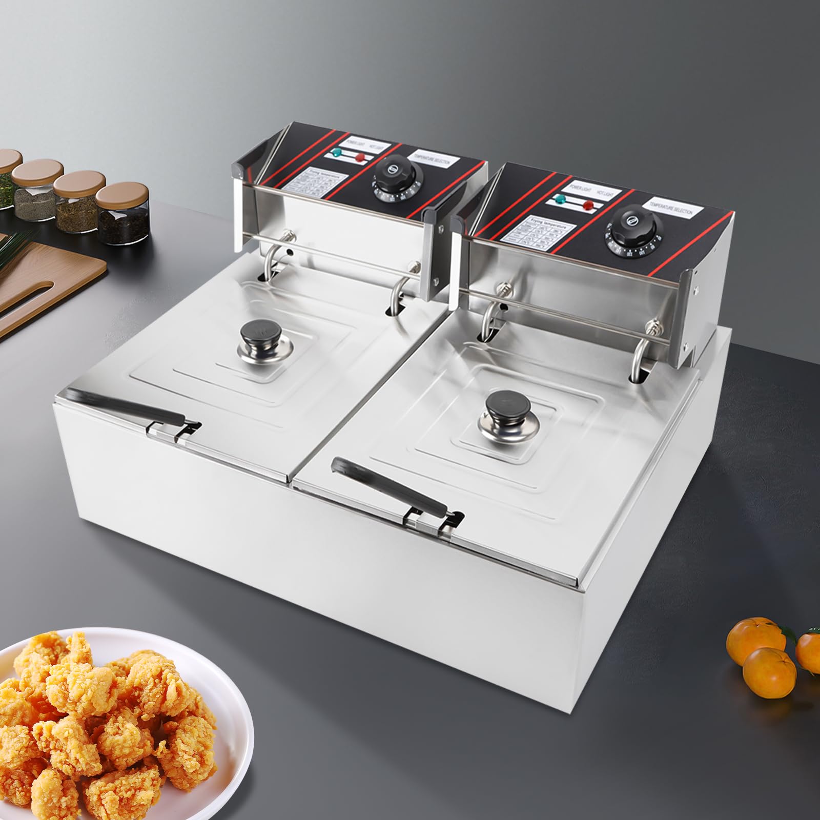 Mesko MS4908 Friteuse mit öl 2,5 Liter Fett, Elektrische, Klein