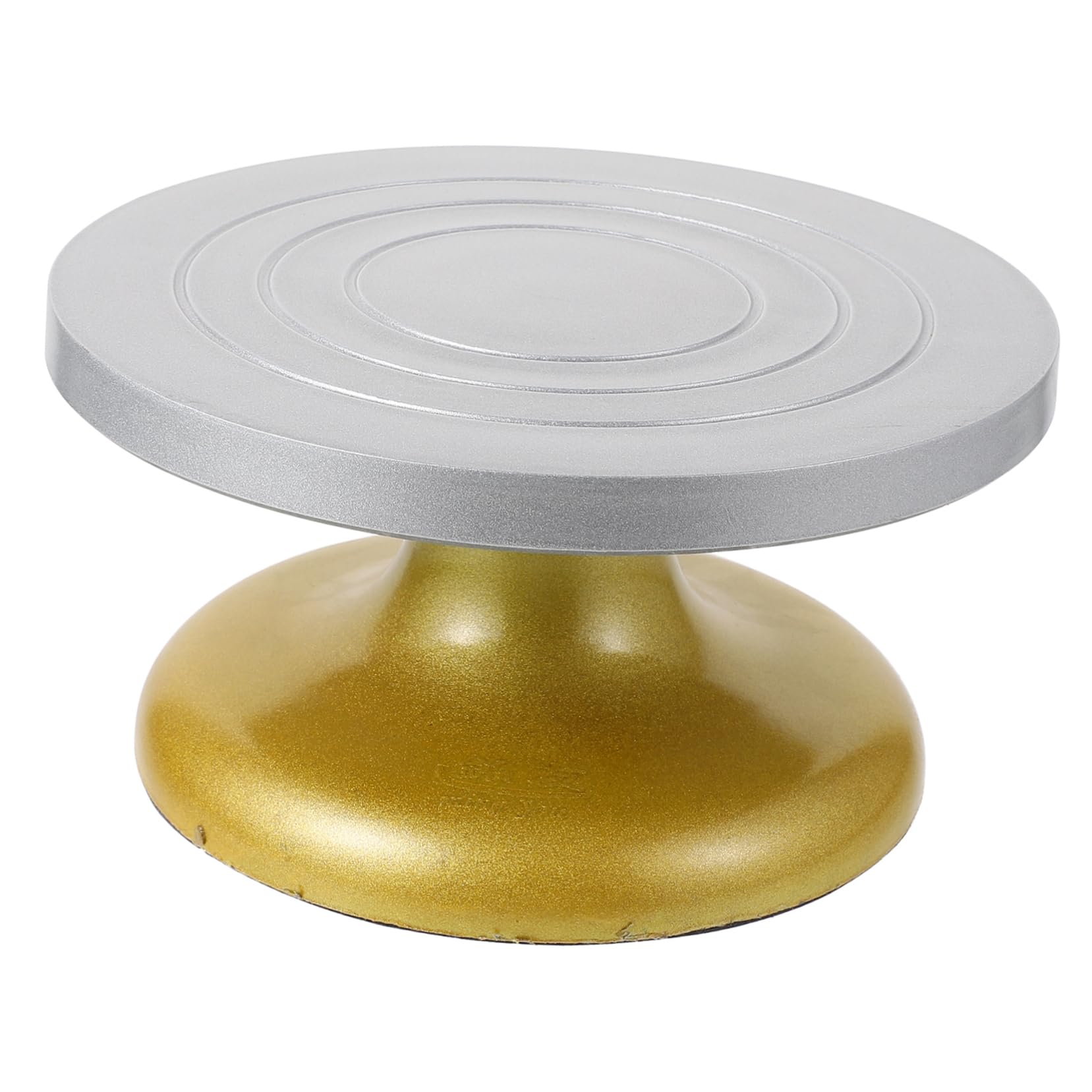 PRETYZOOM Drehteller für Kuchen 22, 5cm Verdickt aus Kunststoffstahl | Lagerverbindung, Stabil und Gleichmäßig, für Torten Dekorieren, Backzubehör für Tortendekoration