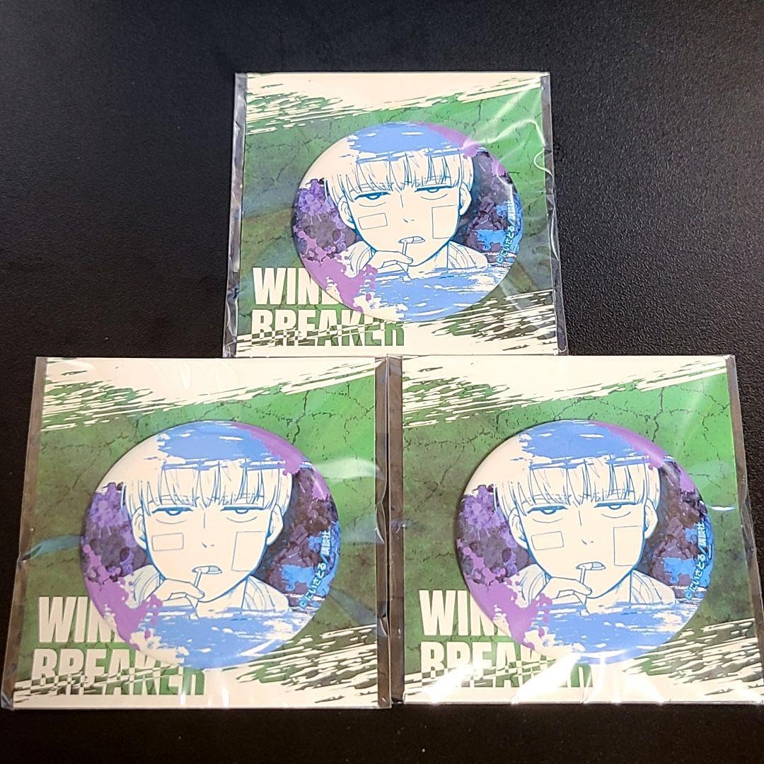 Amazon | WIND BREAKER 梶蓮 くじメイト 缶バッジ 3個セット
