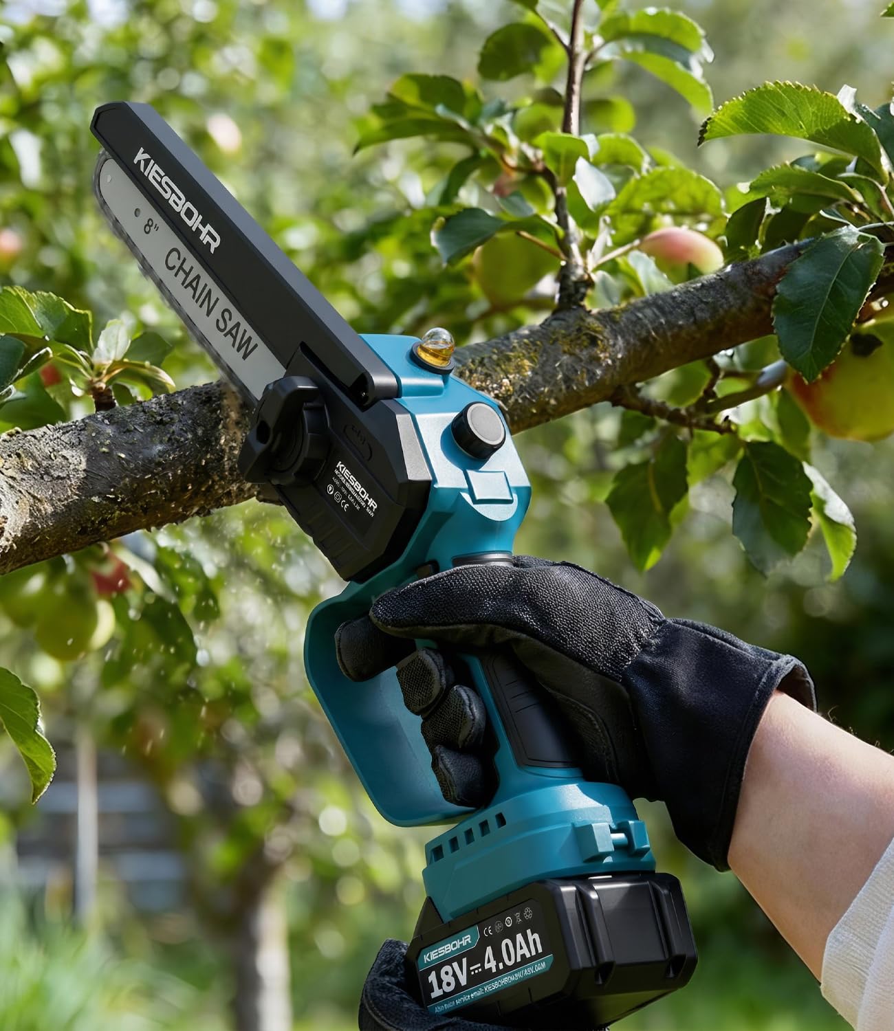 CS001 Mini tronçonneuse sans balais sans fil compatible Makita 18