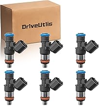 Set Of 6 Fuel Injectors Compatible With 2011-2019 Ford Edge/Explorer/F-150/Flex/Mustang/Police/Taurus/Transit-150/250/350 Lincoln Continental/MKT/MKX/MKS/MKZ BR3Z-9F593-B FJ1116