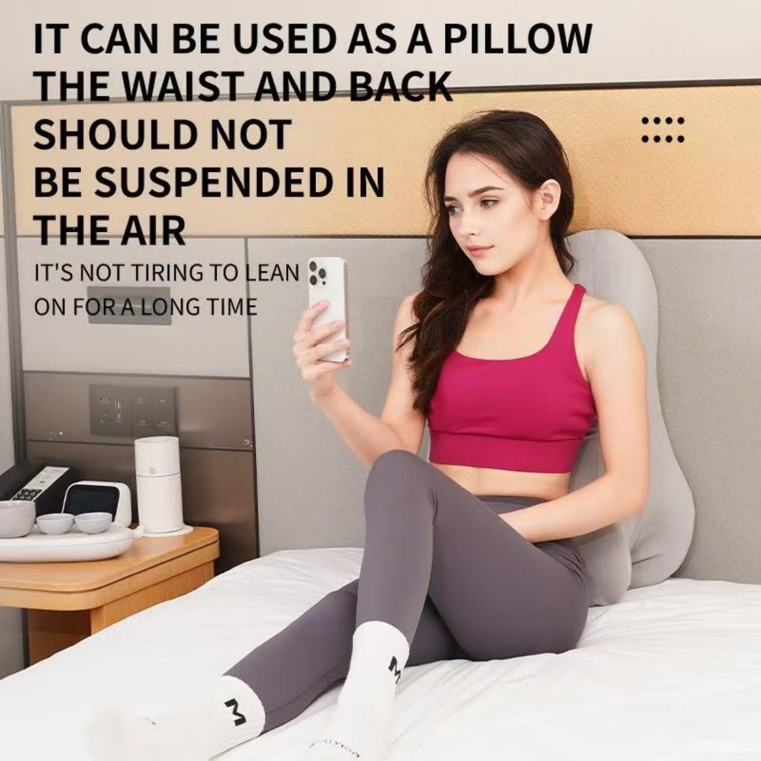 Ergonomic Memory Foam Wedge Pillow for Couples – Multi-Angle Support Pillow for Intimacy, Back & Neck Pain Relief, Adjustable Triangle Pillow for Sleeping, Reading, Acid Reflux & Anti Snoring (black)