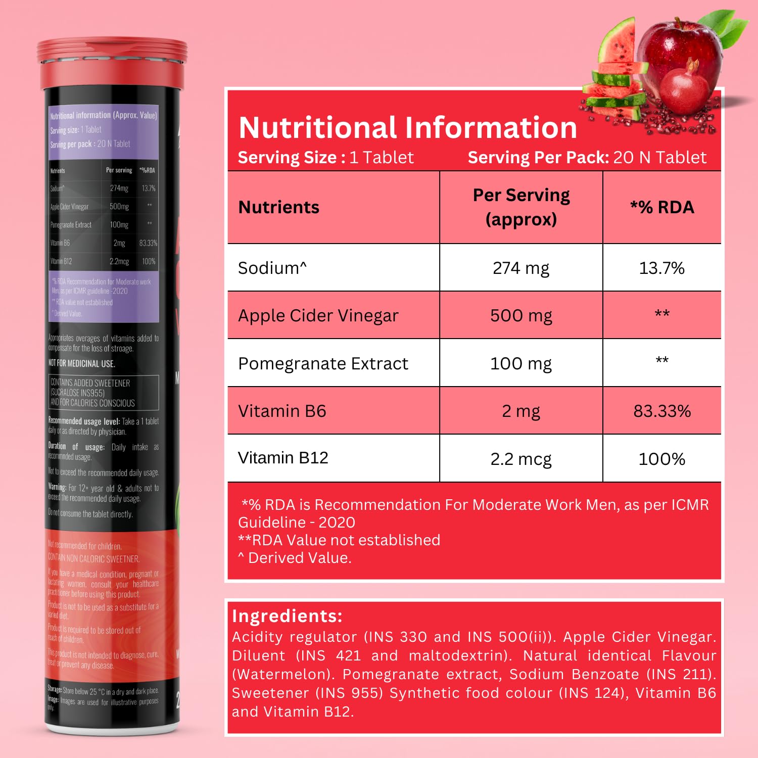 Review Boostiq Apple Cider Vinegar Effervescent Tablet - For Weight