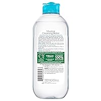 Vista 9 de Garnier Agua Micelar para Maquillaje a Prueba de Agua, Limpiador Facial Hidratante y Removedor de Maquillaje, Adecuado para Piel Sensible, Vegano