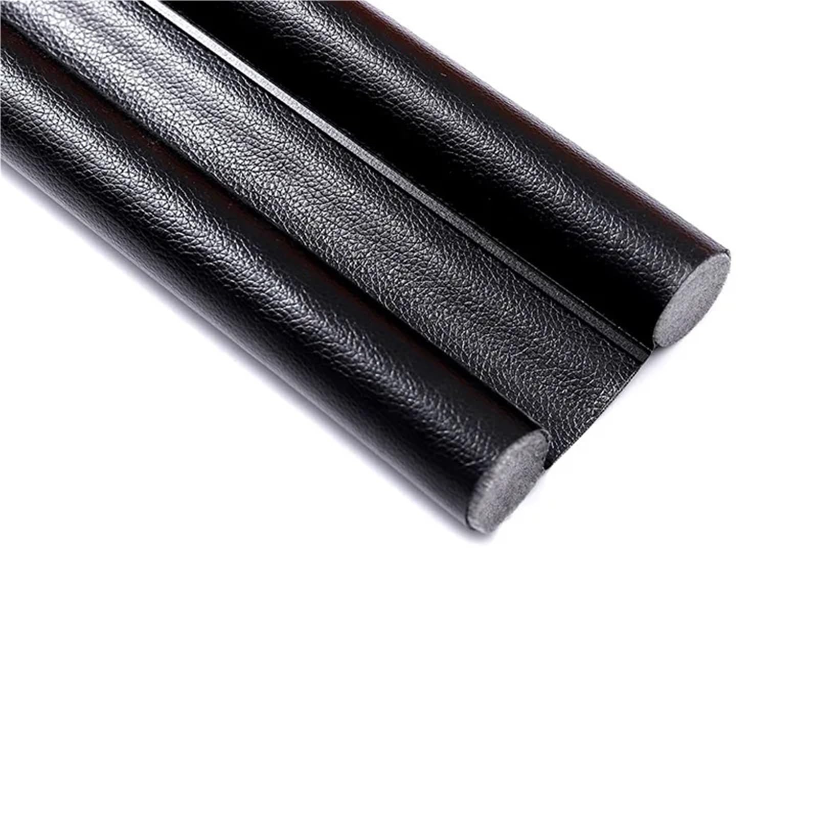 Draft Excluder For Doors 93cm Flexible Door Bottom Sealing Strip Soundproof Gasket Weatherstrip Draft Guard Window Wind Blocker Protector(Black)
