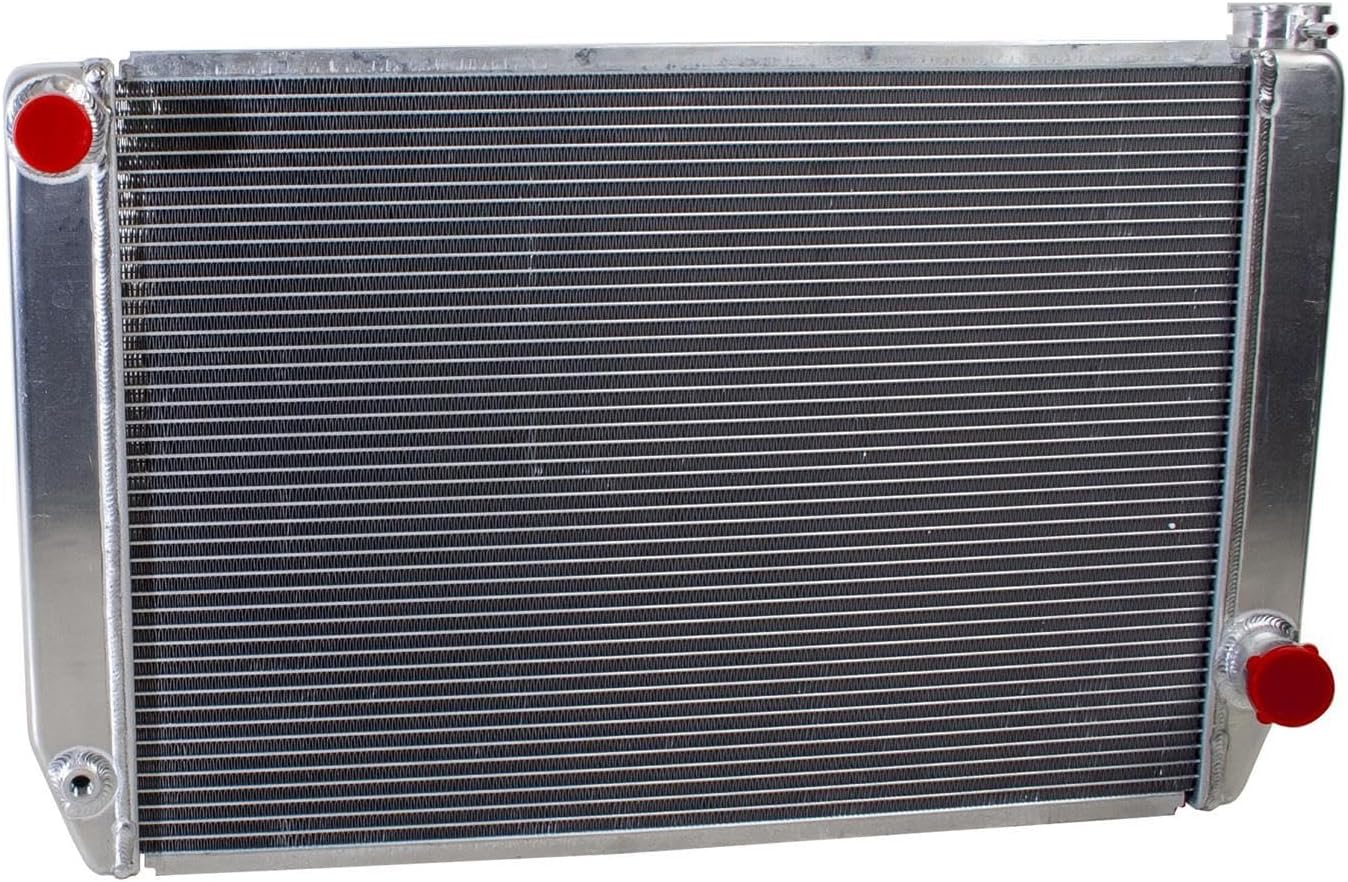 0 1-25272-X ClassicCool 31" x 19" 2-Row Universal Fit Cross Flow Radiator with 1" Tube