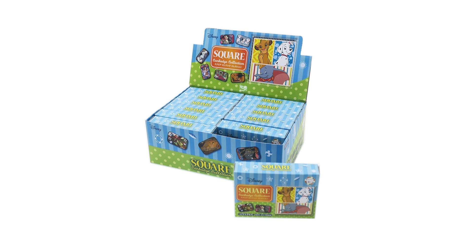 Amazon.co.jp: ディズニー[缶バッジ]スクエア カンバッジ