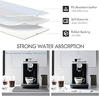 Vista 6 de Estera de Secado para Encimera de Cocina, Tapete de Café Antimanchas con Parte Posterior de Goma Absorbente para Secado de Platos