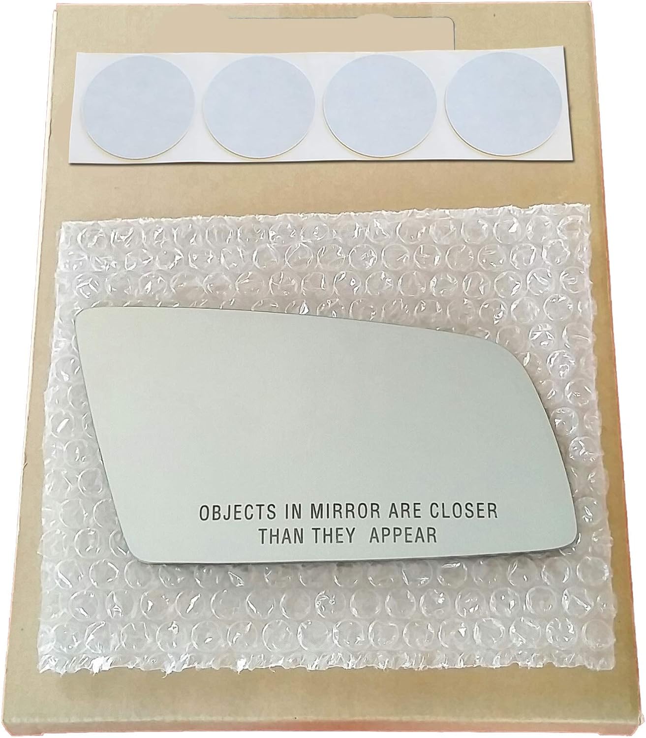 Mirror Glass Replacement + Adhesive Pads for 20032009