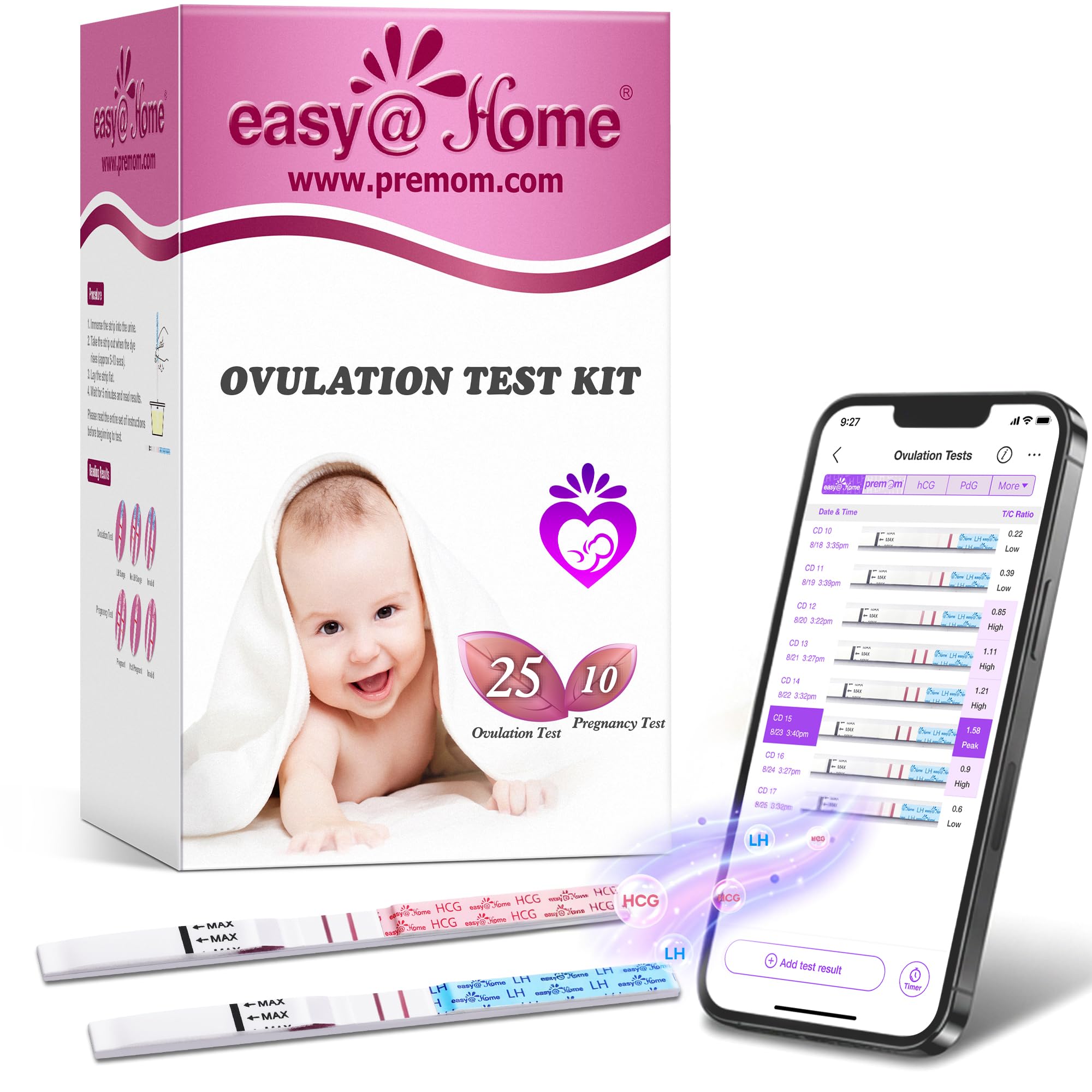 Easy@Home Ovulation & Pregnancy Kit