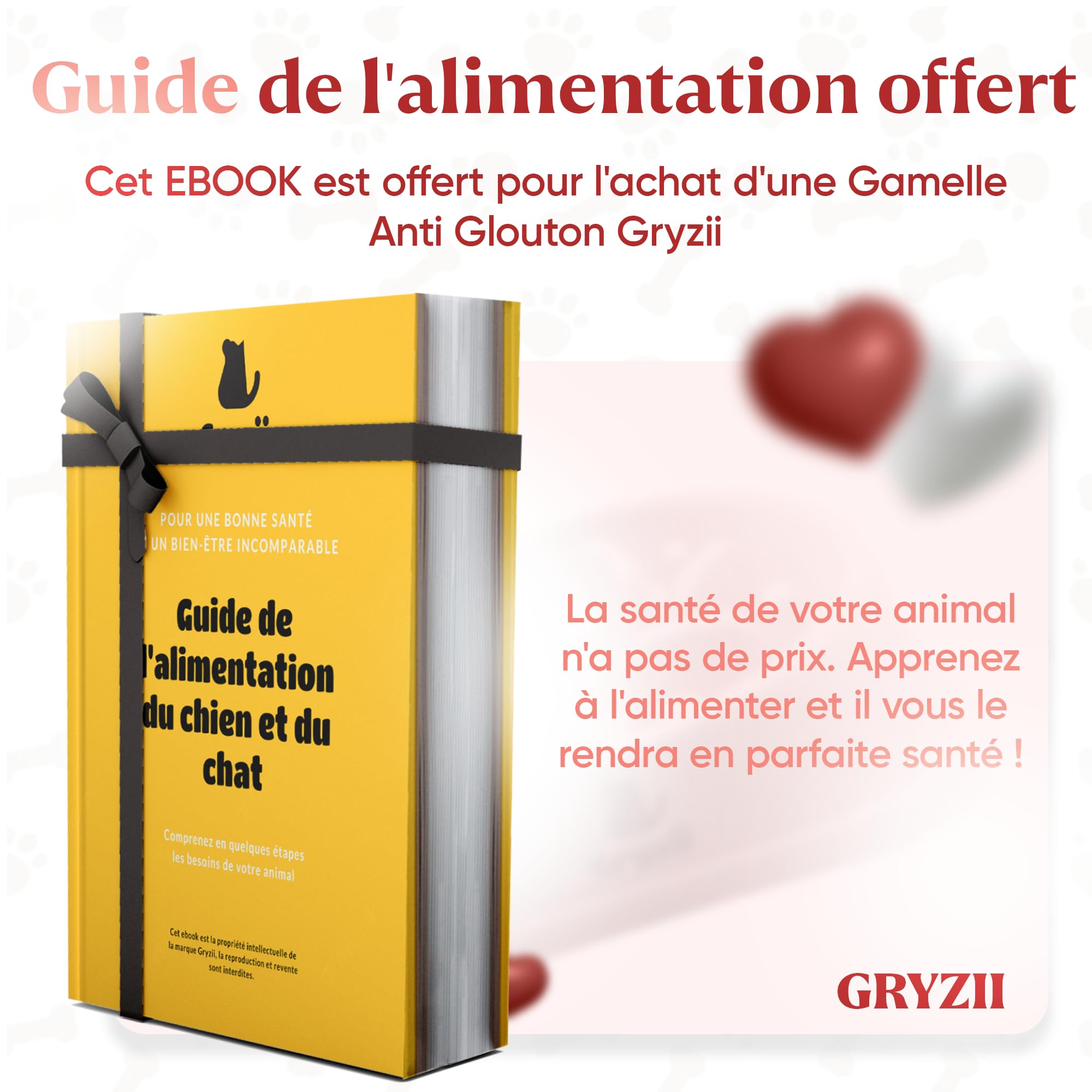 Gamelle Anti Glouton pour Chien de Grande Taille | Bol d'alimentation Lente et Saine, Favorise la Digestion de l'animal, Anti Vomissements, Pieds Antidérapants, Grand et Gros Chien XXL (Grand, Rose)