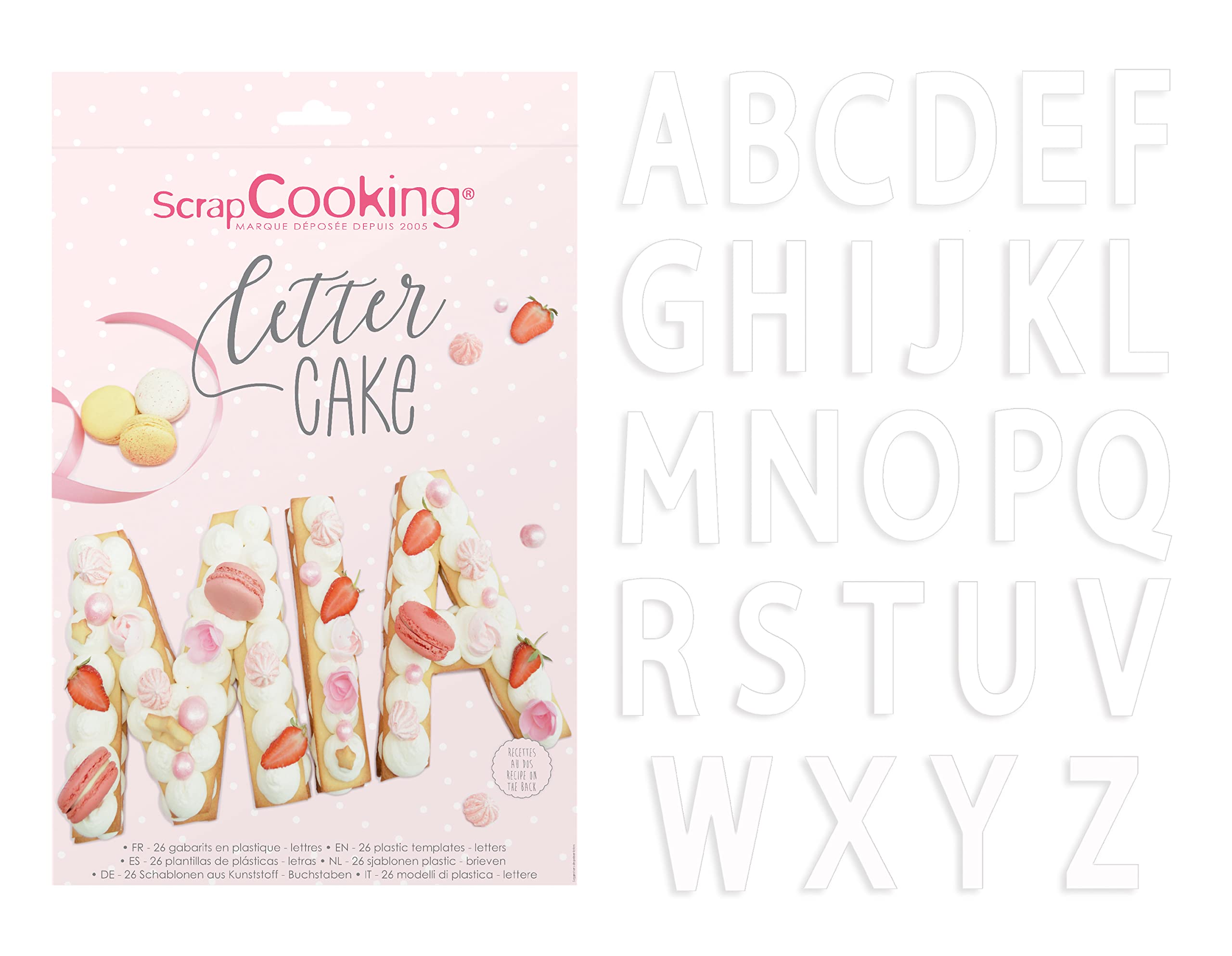 ScrapCooking Letter Cake