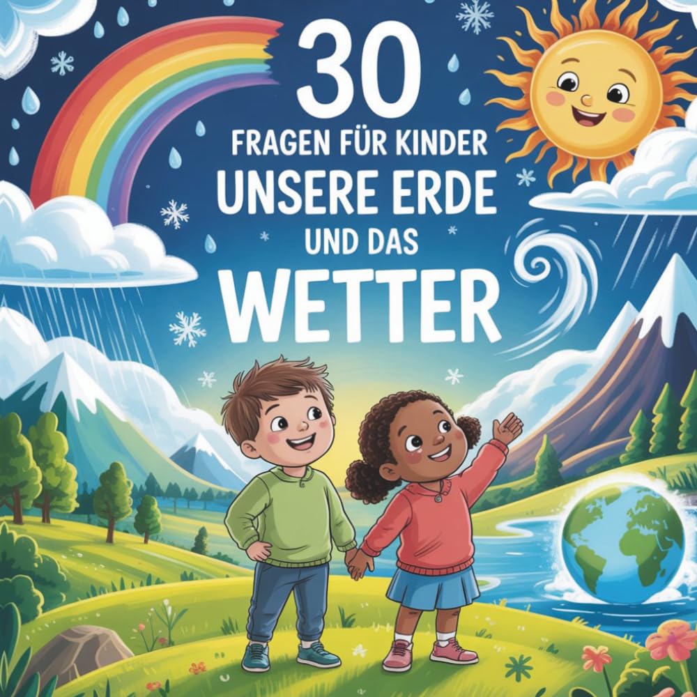 Unsere Erde und das Wetter - 30 Fragen für Kinder: Lernen, Staunen und Quizspaß rund um unsere Erde
