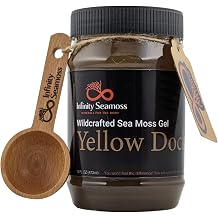Sea Moss Gel + Yellow Dock | St. Lucia Wildcrafted Sea Moss | 100% Organic 16oz