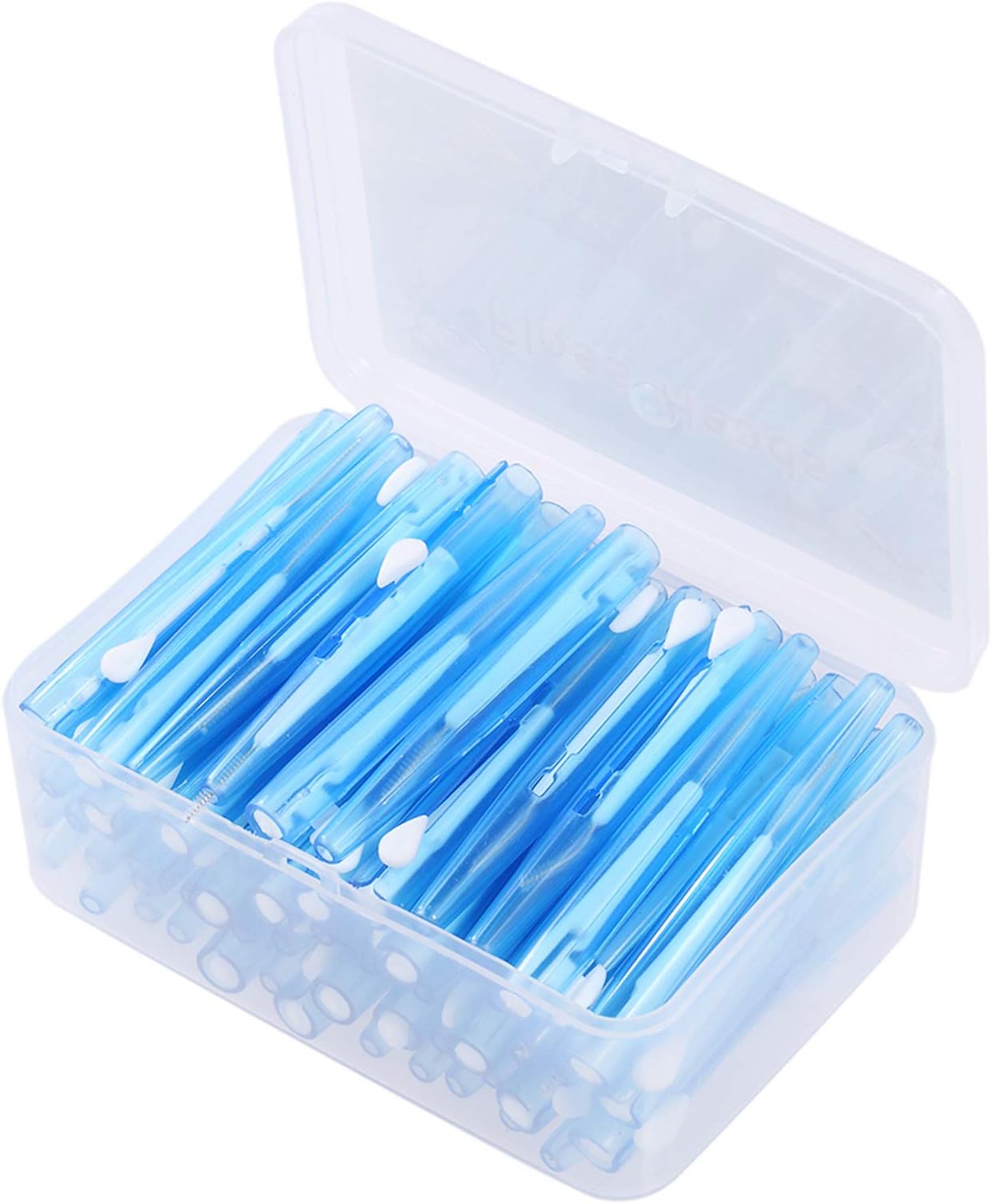 60Pcs/Box Floss Picks Refill Inter- Brush Teeth Stick Toothpick Flosser for Oral Deep Clean Health Care