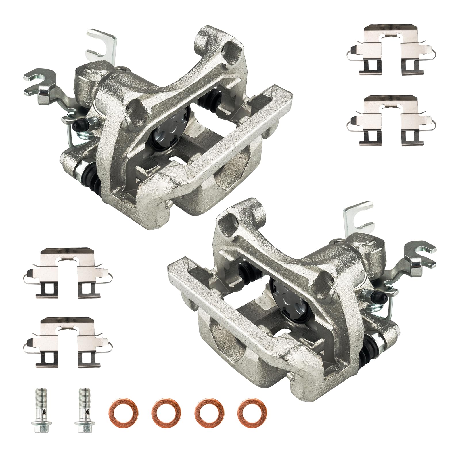 Amazon.com: Torchtree Rear Brake Caliper 18B5003 + 18B5002 