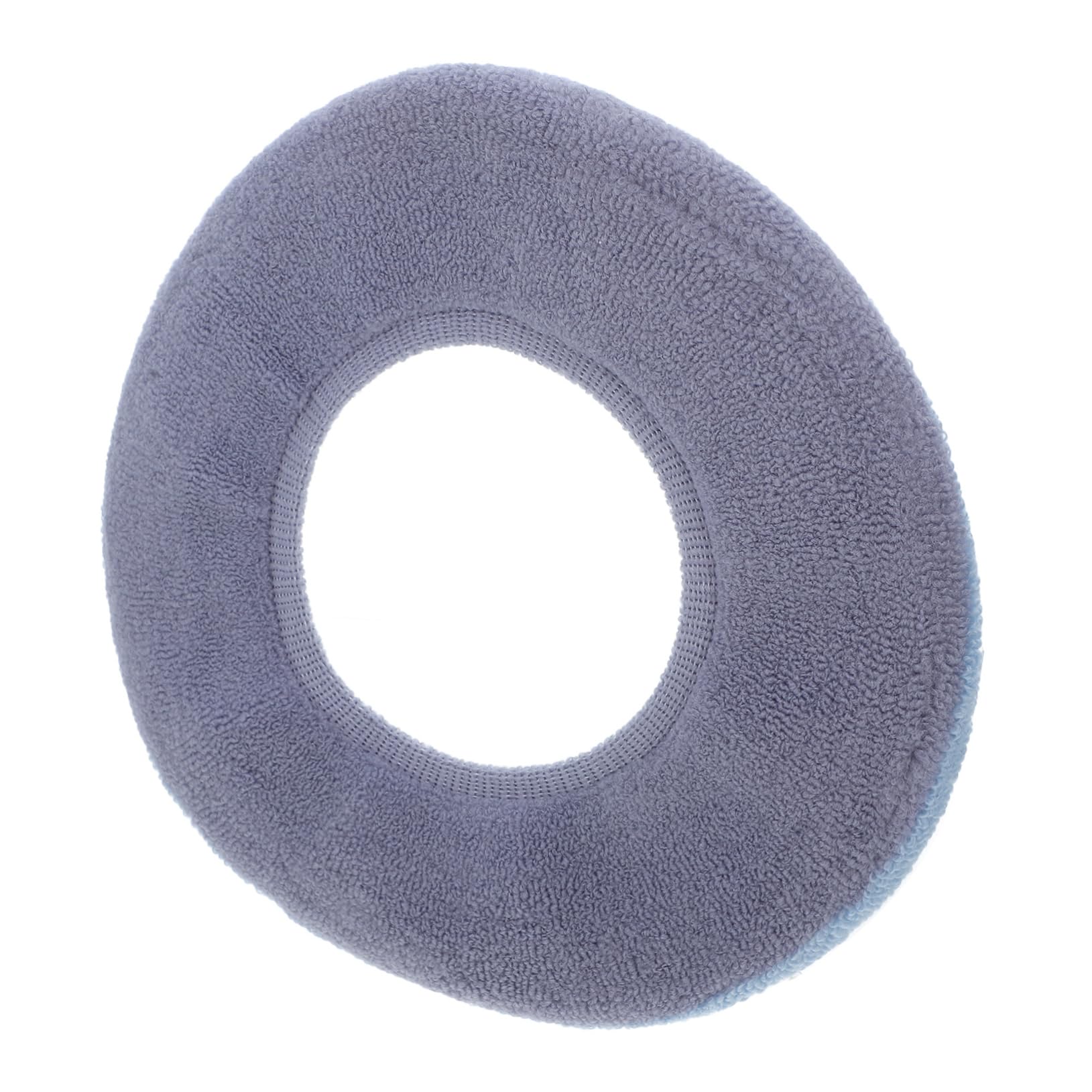 TEHAUX Thicker Comfortable Toilet Seat Cover Pad for Cold Weather Cushioned Bathroom Seat Cushion - Bottom Design for Home Use