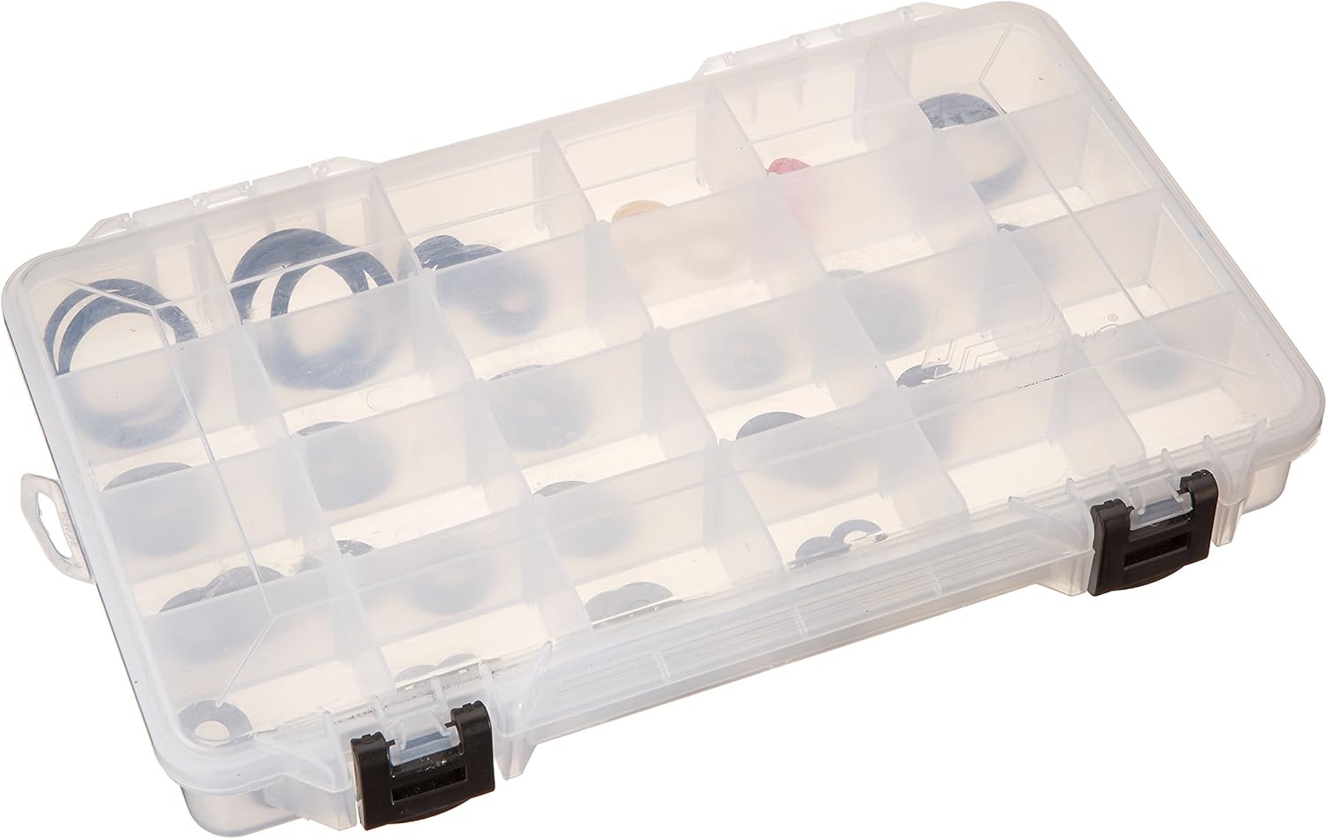 QA1 TK08 Monotube Tuning Kit with lid closed, showing the clear plastic case.