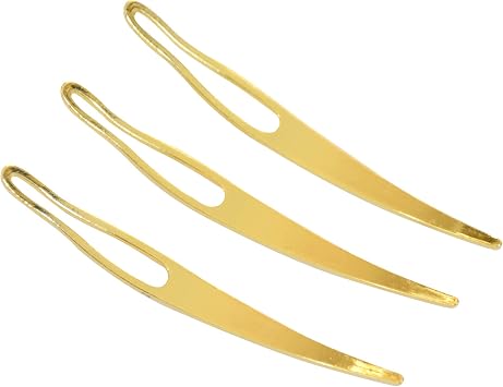 3 Pieces Dreadlocks Crochet Needle Hair Interlocking Tool Dreadlock Tools for Locs Tightening Accessory Sisterlock Retighten Tool Gold