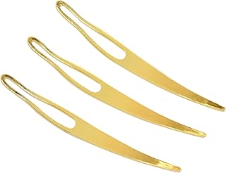 3 Pieces Dreadlocks Crochet Hooks Interlocking Tool for Locs Sisterlock Crochet Hook Tool Tightening Accessory Hair Tool for Dreadlocks (Gold)