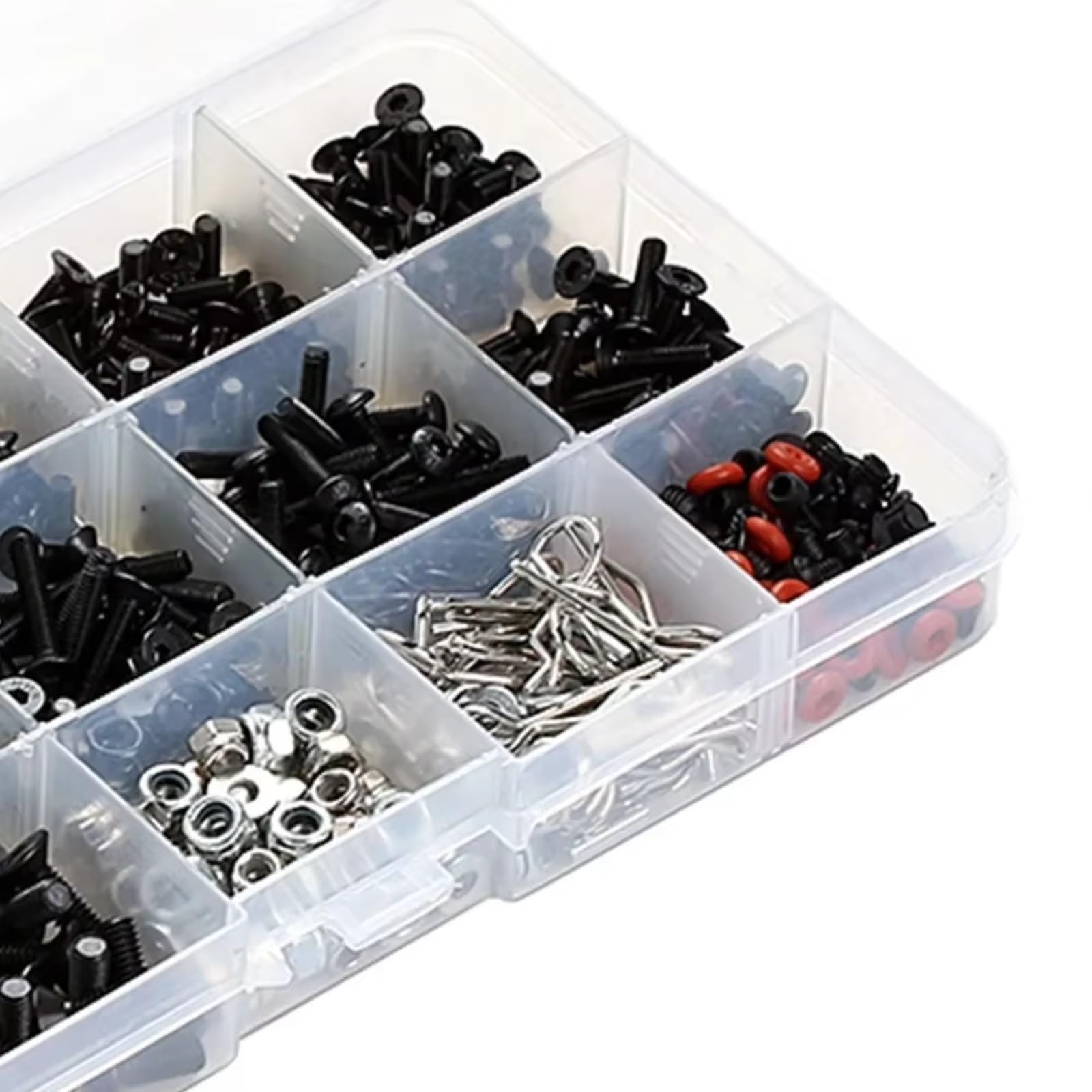 Für Traxxas Für Axial Für Redcat Für HPI Für Arrma Für Losi 1/8 1/10 1/12 RC Auto Teile Zubehör Schrauben Kit Sortiment Set 1Box RC Autoteile Zubehör