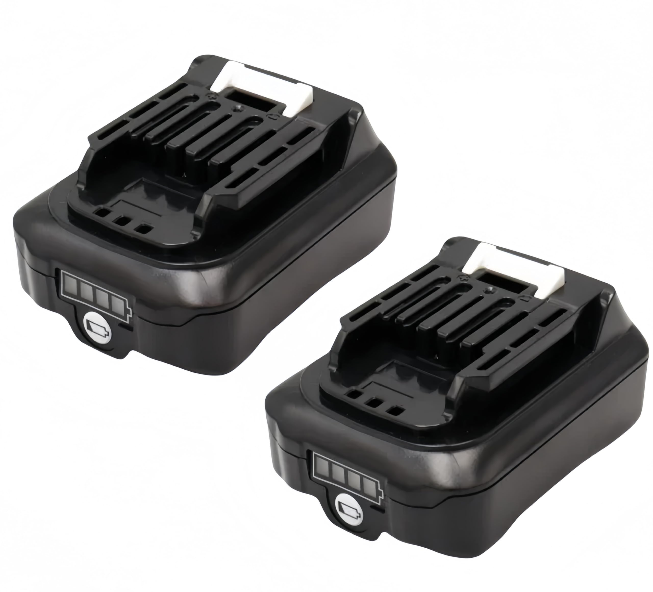 Geelink 2Pack 10.8V BL1021B Li-ion Battery Replacement for Makita 12V CXT BL1016 BL1015 BL1041B DF031D DF0331D TD110D