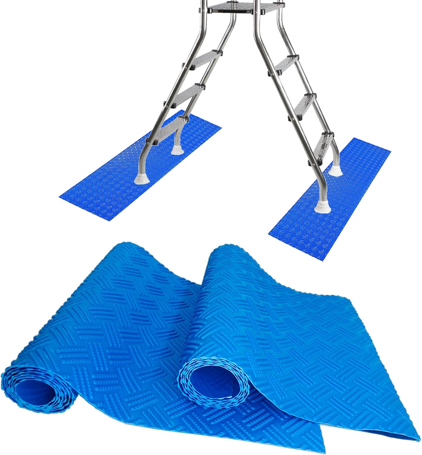 Swimming Pool Ladder Mat,Swimming Pool Step Mat with Non