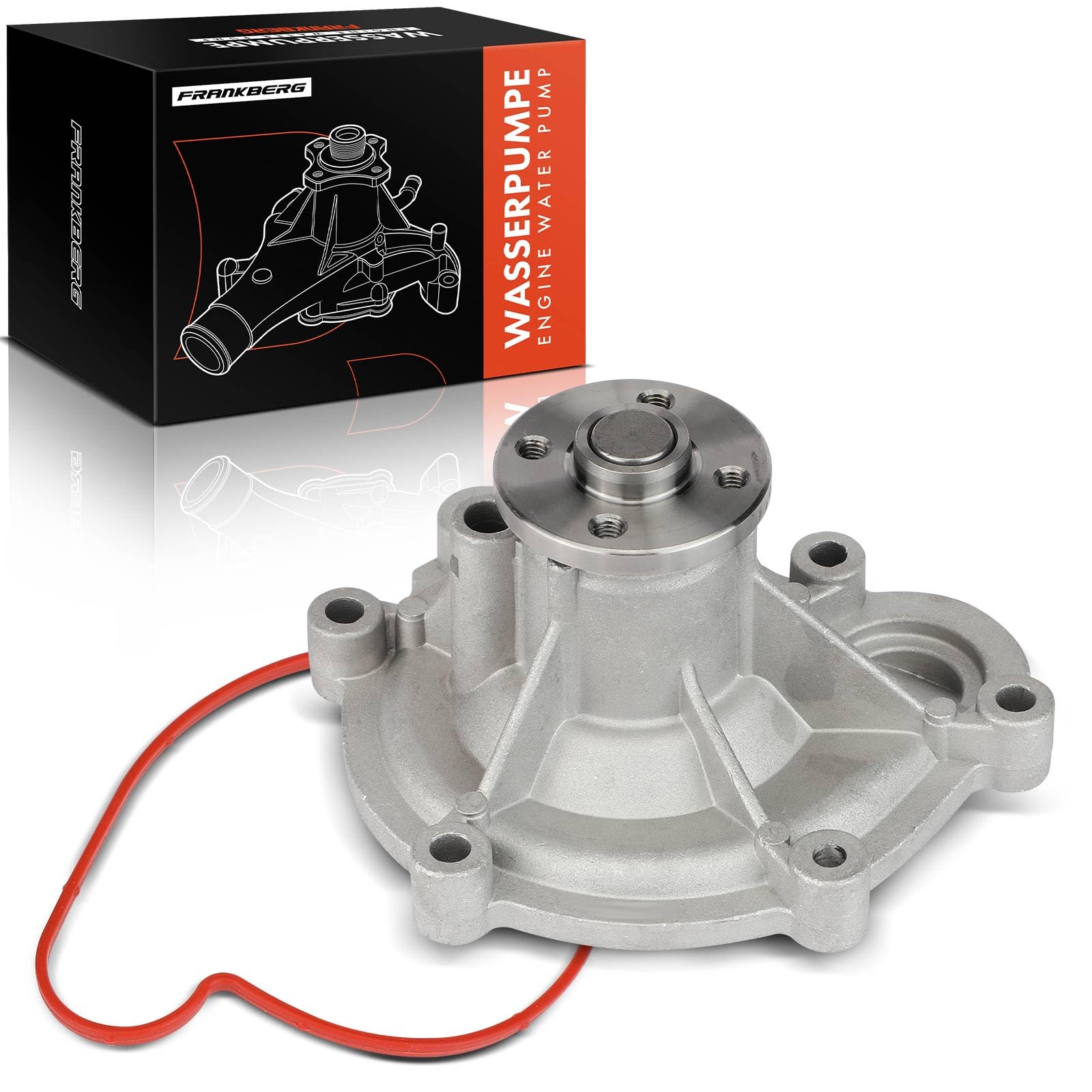 Frankberg Wasserpumpe Wasserumwälzpumpe Kompatibel mit C-Klasse W203 W204 C204 CL203 S203 S204 1.6L 1.8L 2002-2014 E-Klasse W211 W212 A207 C207 S211 S212 1.8L 2.0L 2002-2016 Replace #2712001001
