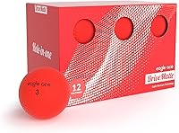 Eagle Ace DriveMatte Golf Balls - 2-Layer Distance Balls for Max Distance, Spin Control & Matte Stability