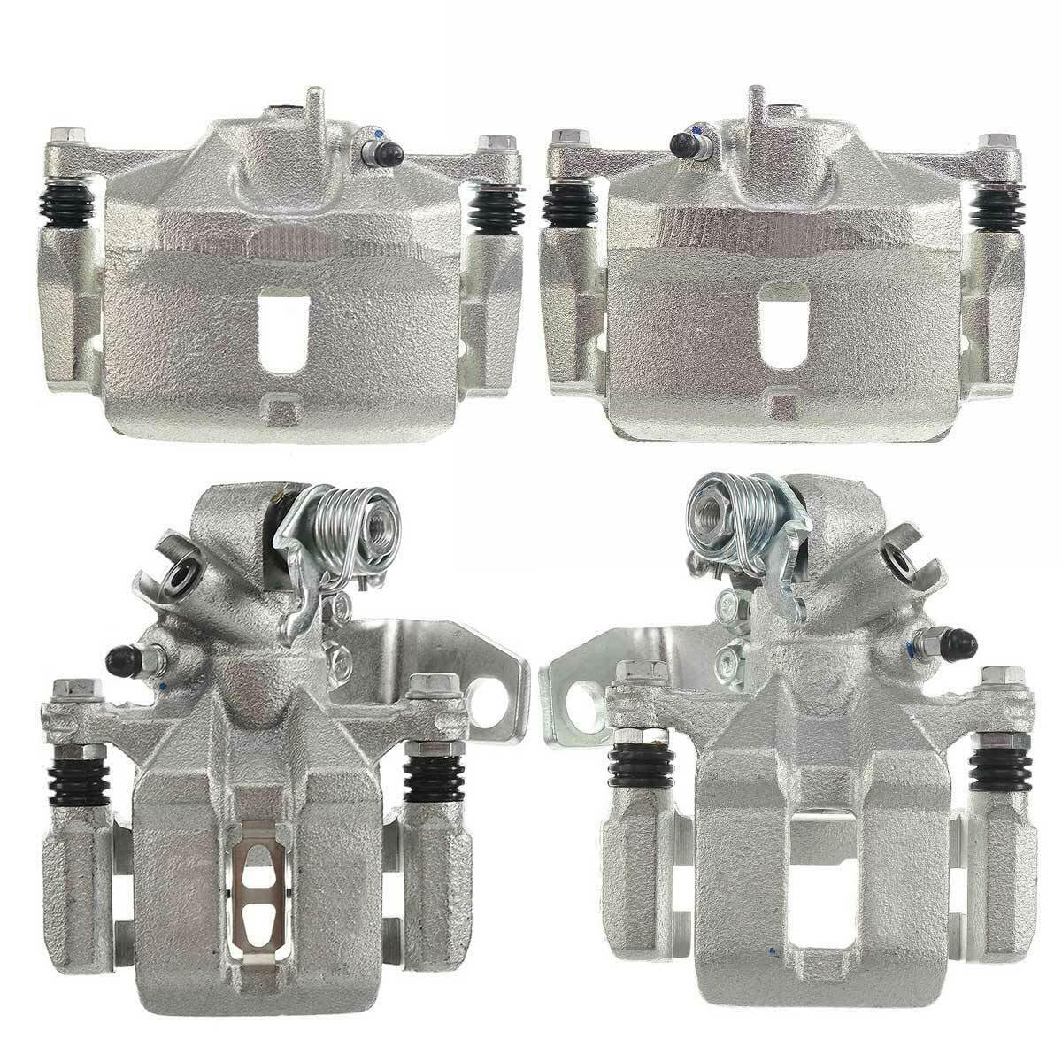 Amazon.com: RUICI LUCKY 4pcs Disc Brake Caliper Set Kit Front Rear 