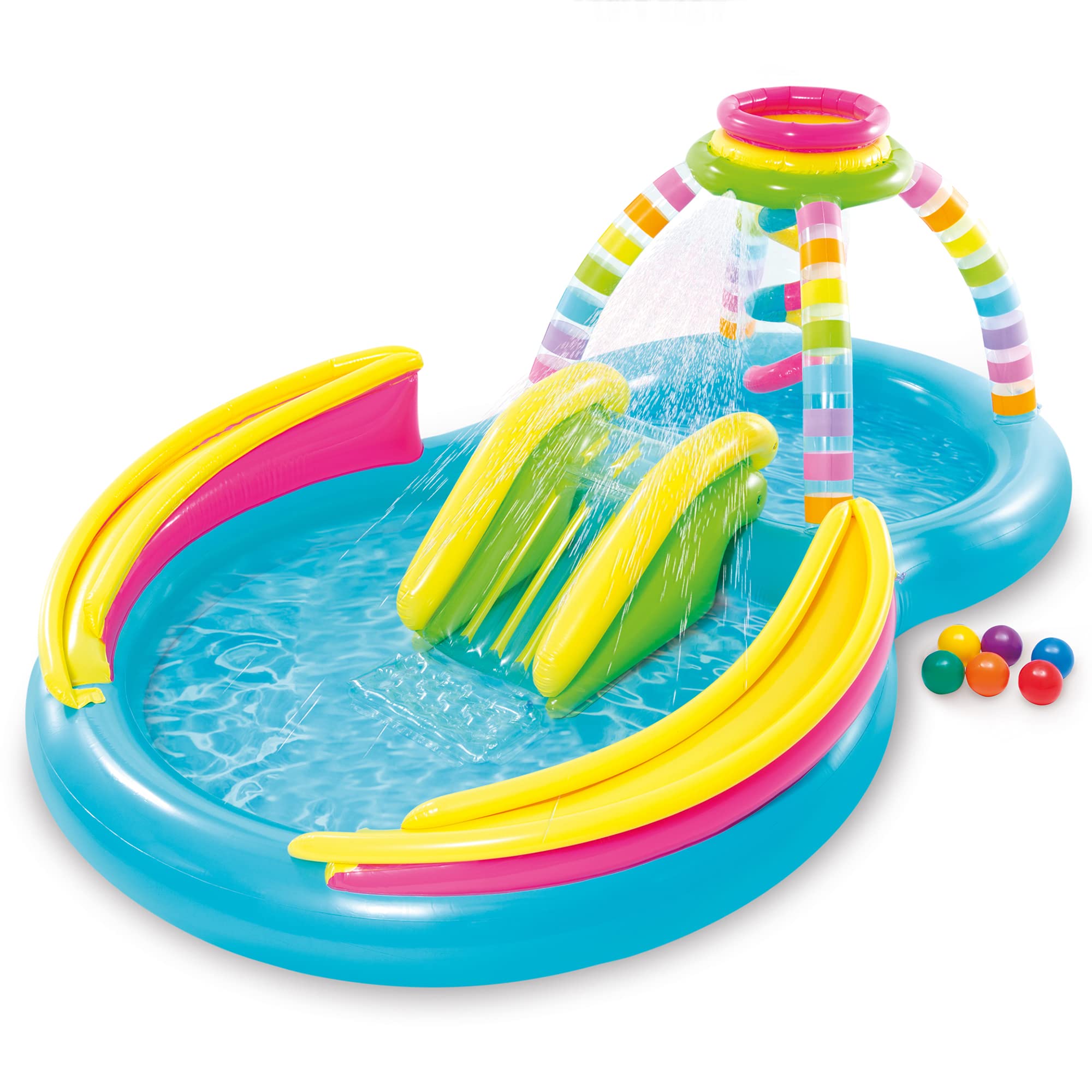 Amazon.com: Intex 56137EP Rainbow Funnel Inflatable Play Center