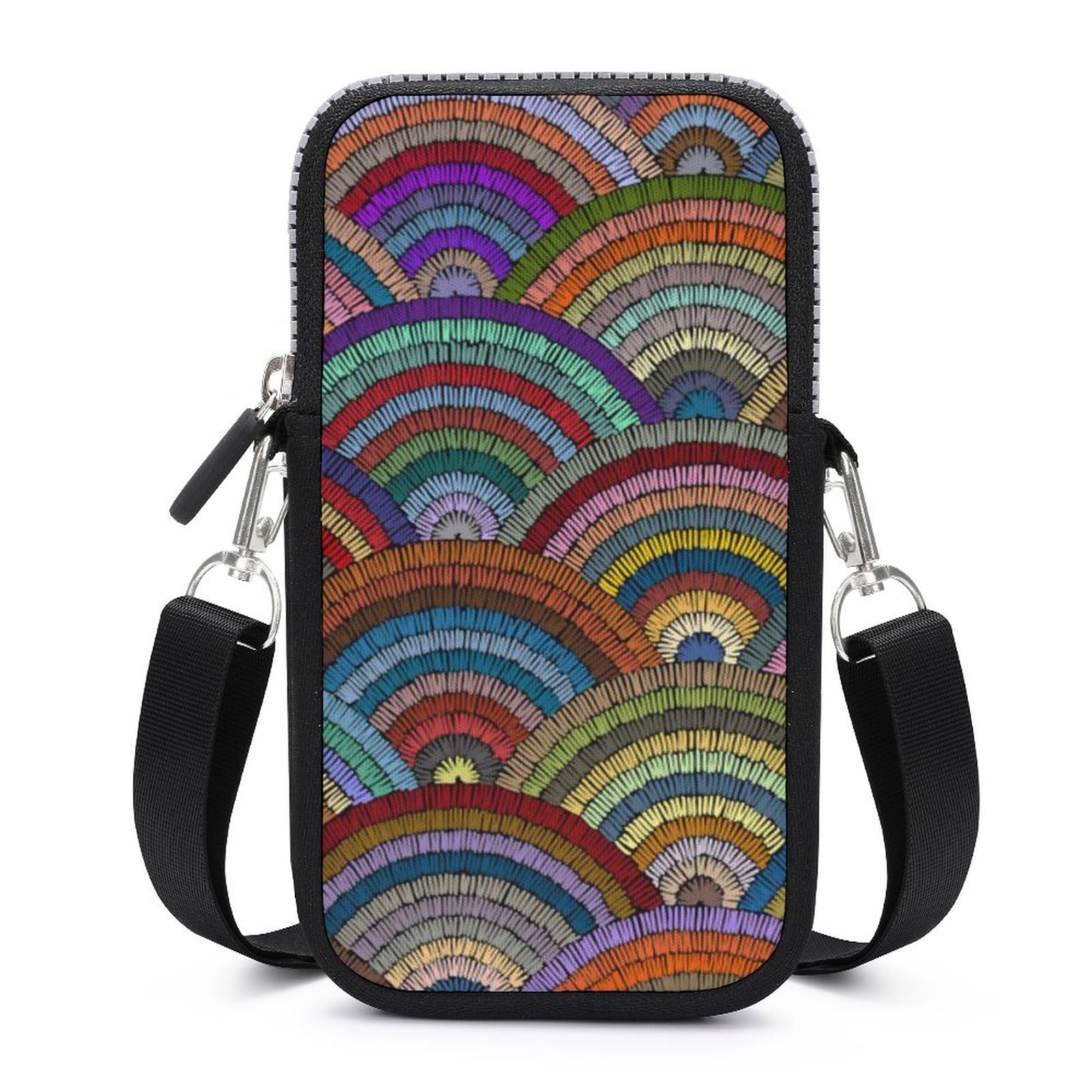 Amazon.co.jp: スマホバッグ ボヘミアン柄 携帯電話用ポーチ