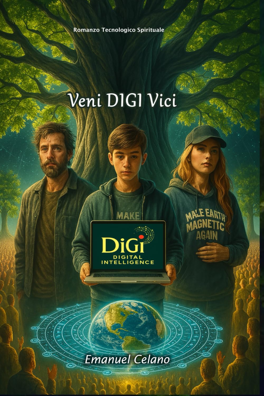 Veni DIGI Vici: Un romanzo epico tra Intelligenza Artificiale, Coscienza Umana e l’Amore per la Terra