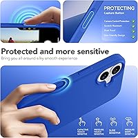Vista 18 de GONEZ Funda para iPhone 14 Pro, compatible con Magsafe, con protector de pantalla + protector de lente de cámara, forro de microfibra suave