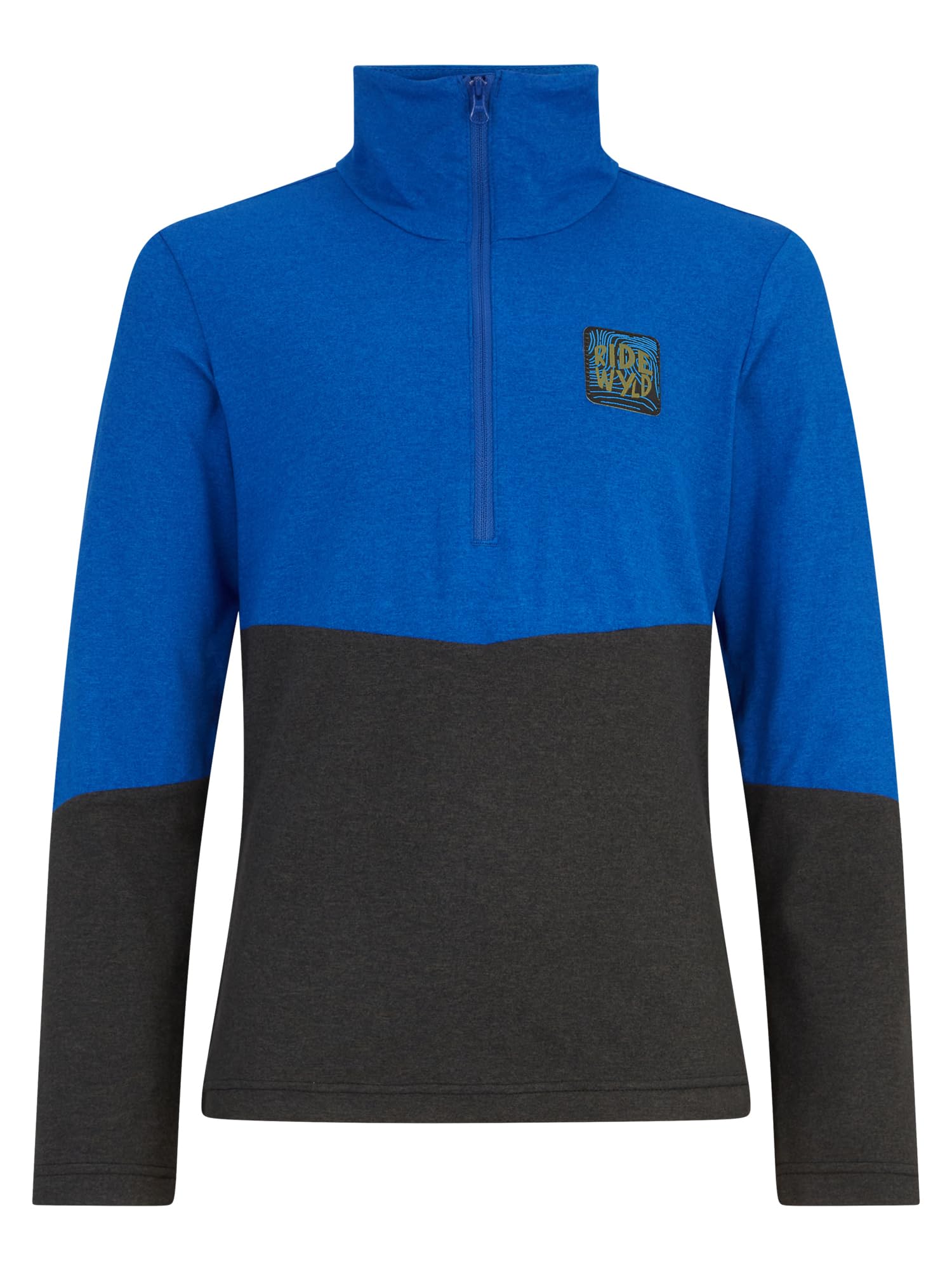 Ziener Unisex Kinder Jarps Skipullover, Skirolli, Funktions-Shirt | warm, elastisch, Recycled