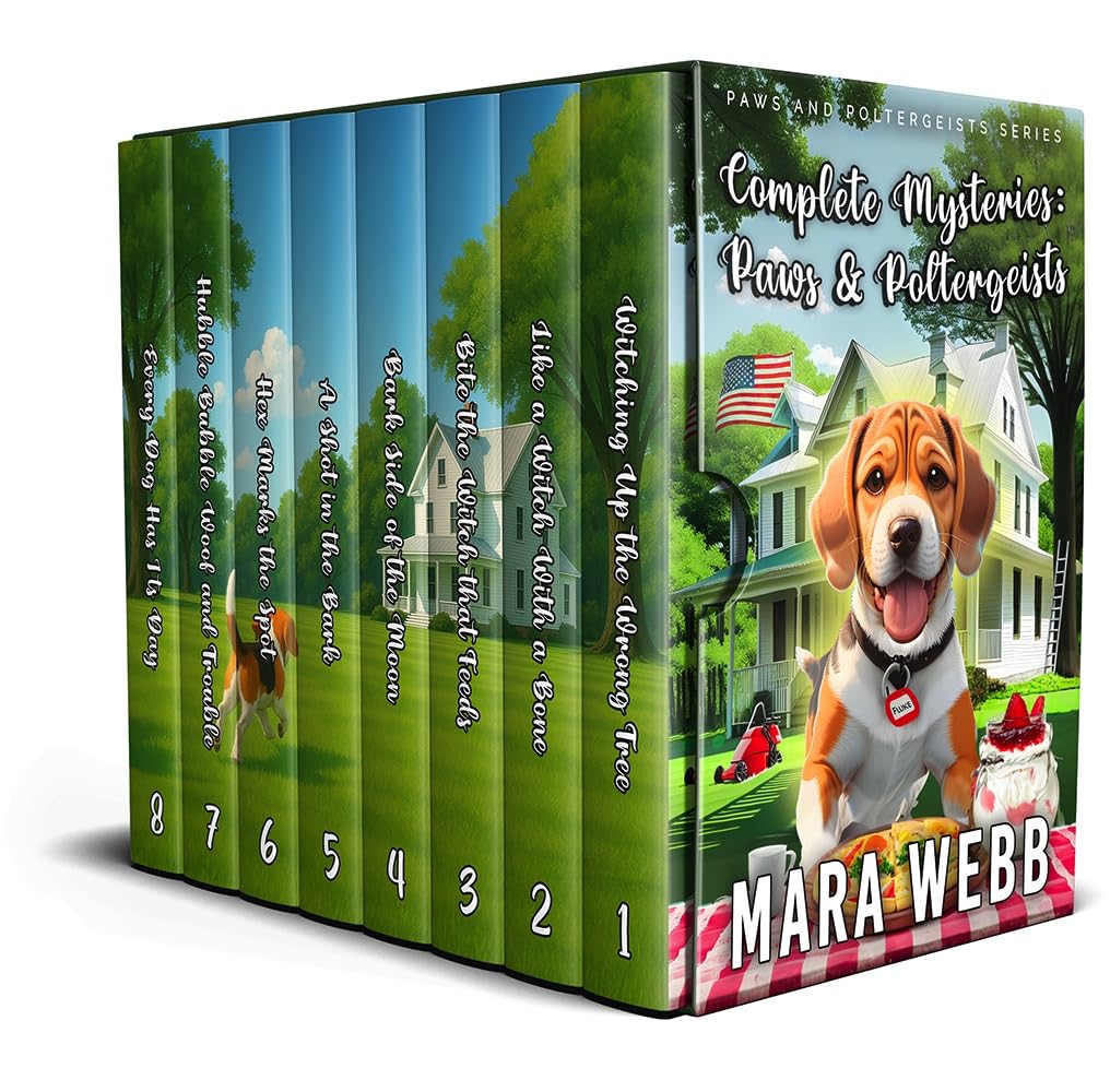 Paws & Poltergeists Mysteries Complete: Books 1-8
