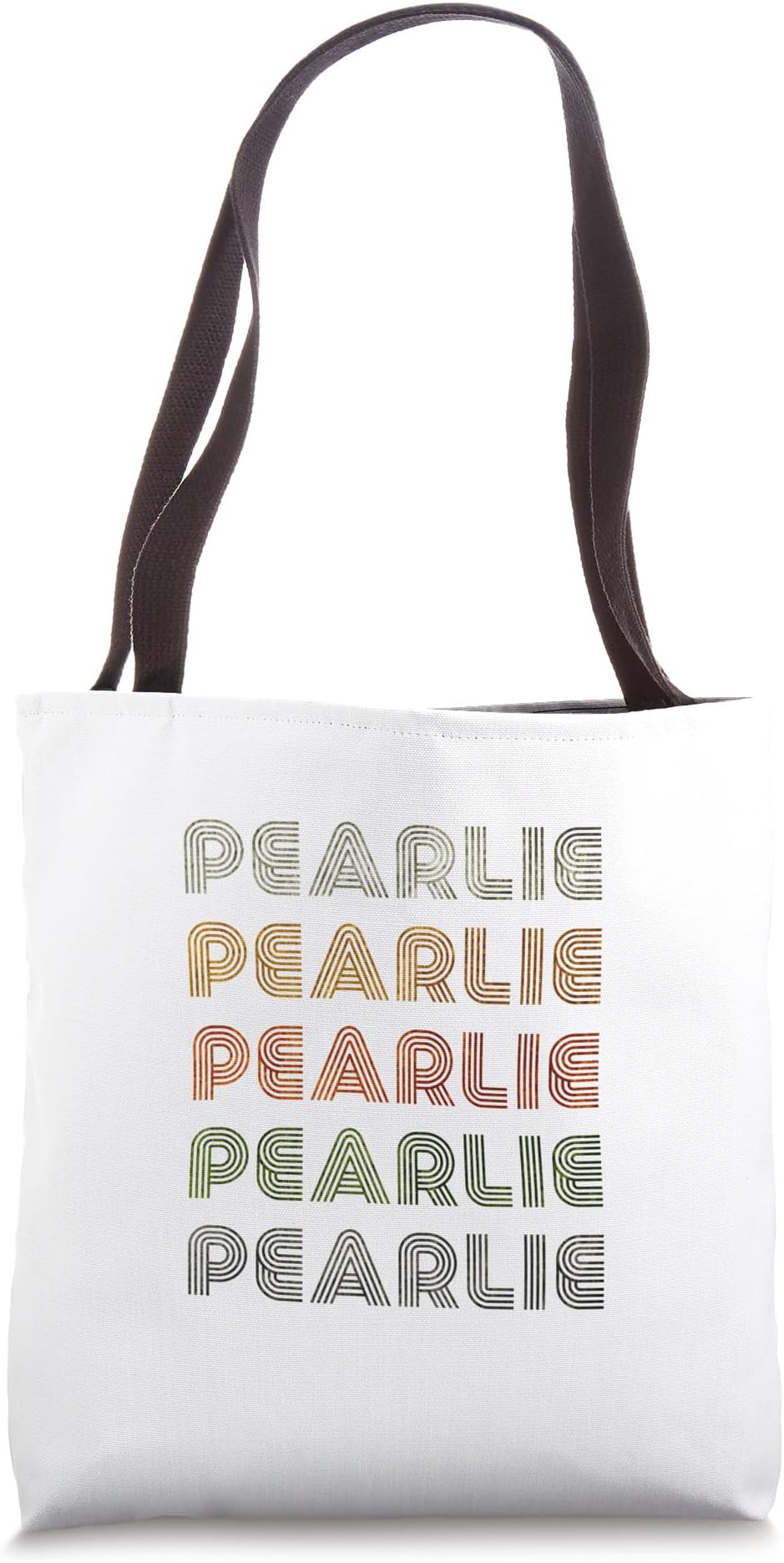 Love Heart Pearlie Tee Grunge/Vintage Style Black Pearlie Tote Bag