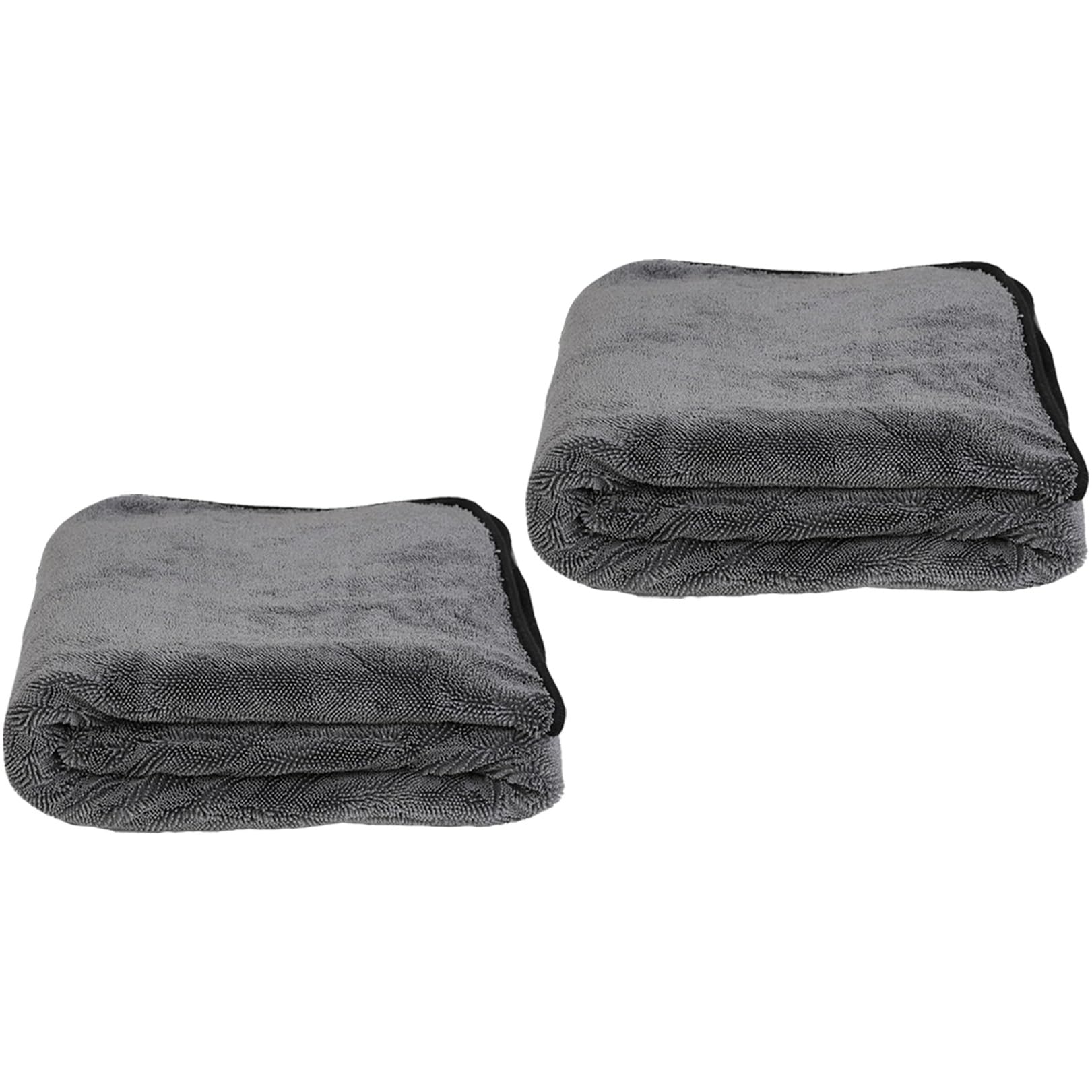 Mikrofasertuch Auto-Reinigungswerkzeug Saugfähiges Handtuch Zopftuch Doppelt Verdicktes Twist-Zopftuch Saugfähiges Handtuch(2pack)
