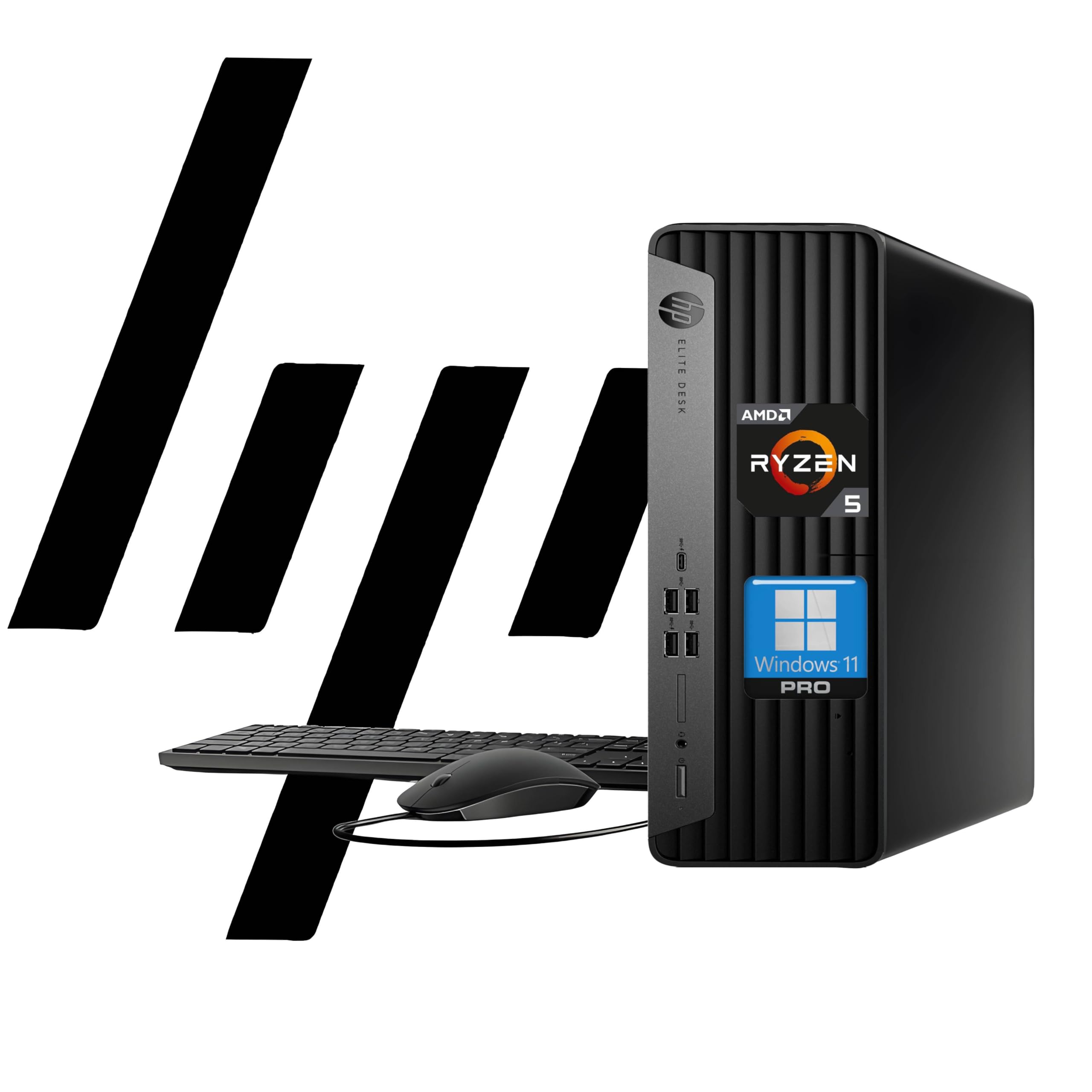 Amazon.com: HP ElietDesk 805 G9 SFF Business Desktop Computer, AMD