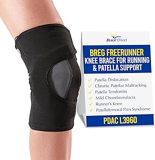 Brace Direct Breg FreeRunner Knee Brace - Advanced Support for Patella Tracking & Runner's Knee L1820 (XL - Right Knee, 23-25")