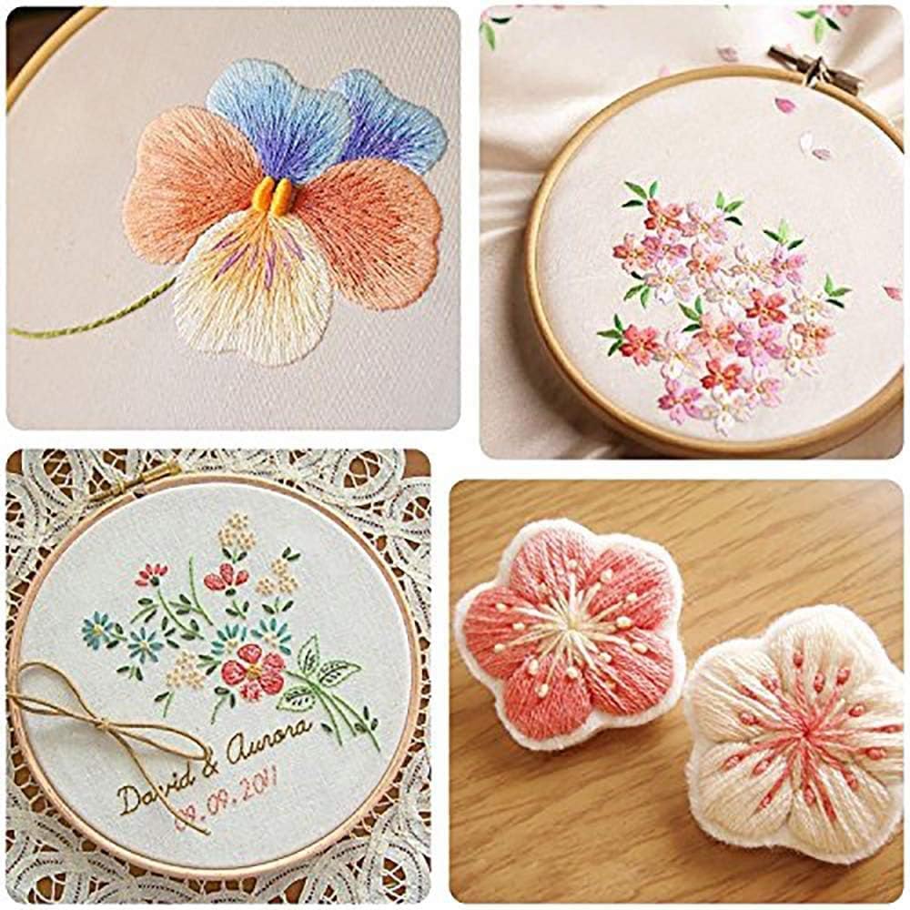 LOVIMAG Embroidery Floss 250 Skeins Per Pack for Cross Stitch Threads,4.37 Yards Cotton Embroidery Thread Used for Friendship Bracelets String, Cross Stitch Painting etc.