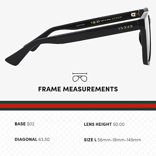 Miniatura 5 de Gucci GG1346SK Lettering Logo Men Rectangular shape Sunglasses with Luxury Eyewear Kit