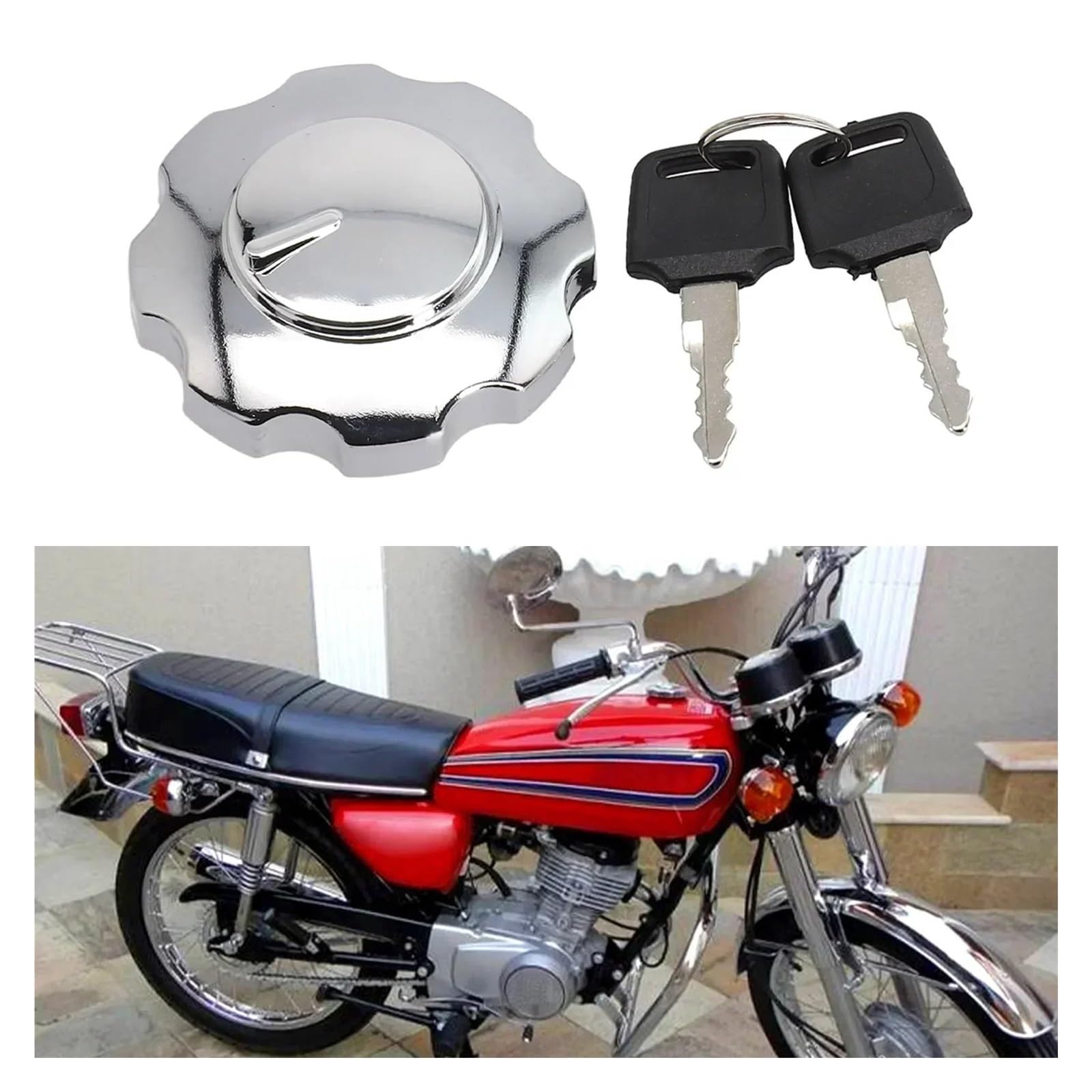 Tappo Universale per Serbatoio Carburante Coperture per Olio per Moto Accessori per per CG125 Carburante Moto