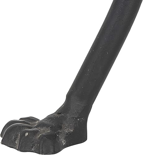 Miniatura 4 de Creative Co-op EC0113 Mesa redonda de metal, 25 pulgadas, color negro