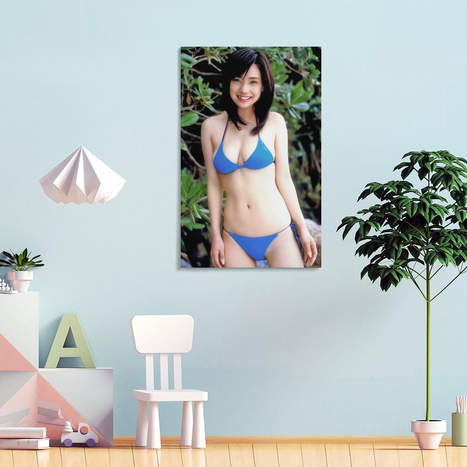 Amazon.co.jp: 倉科カナポスターセクシーアートパネルビキニ水着清純