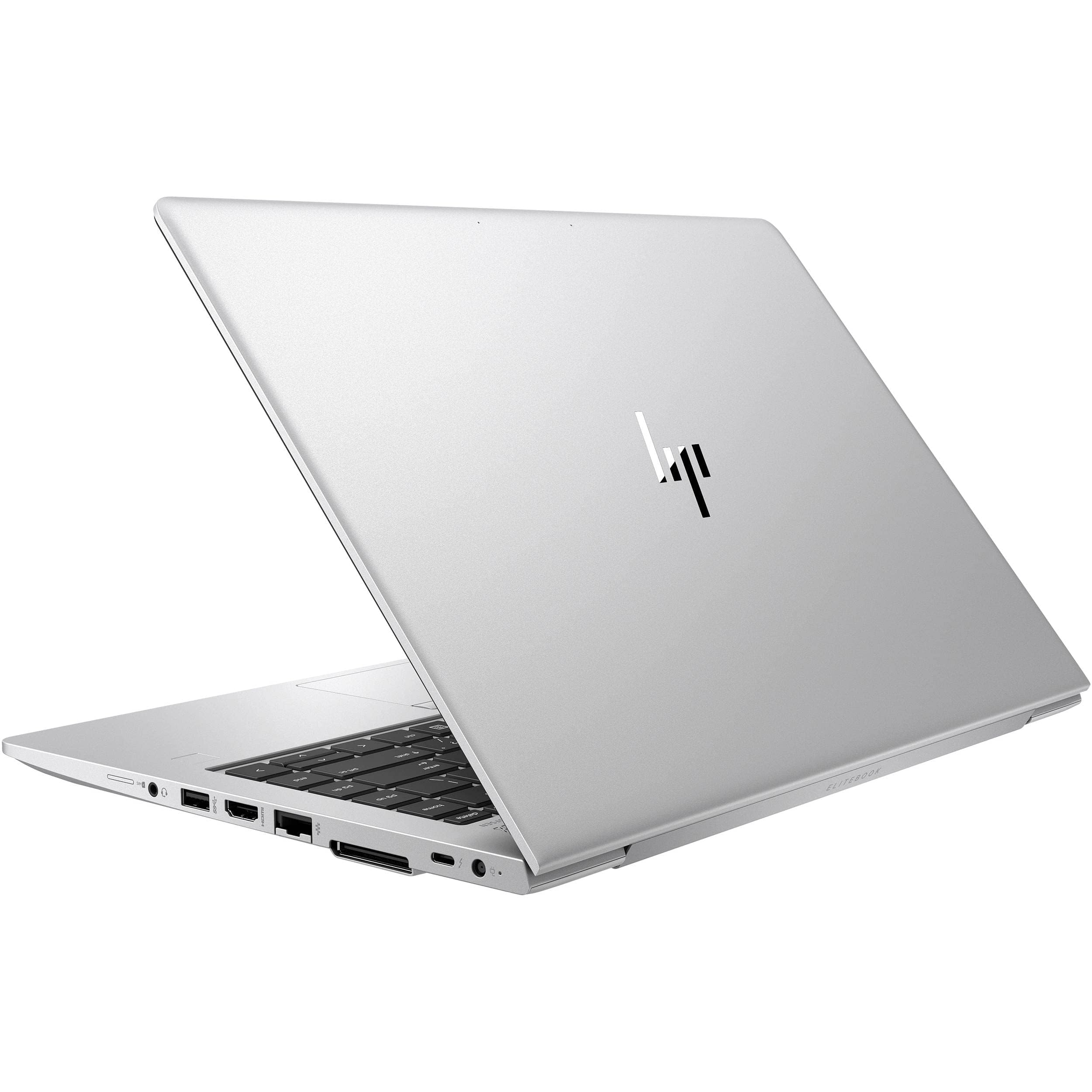 HP EliteBook 840 G6 14" FHD Laptop, Intel Core i7-8650U, 8GB RAM, 256GB SSD, US QWERTY, Windows 11 Pro (Ricondizionato)
