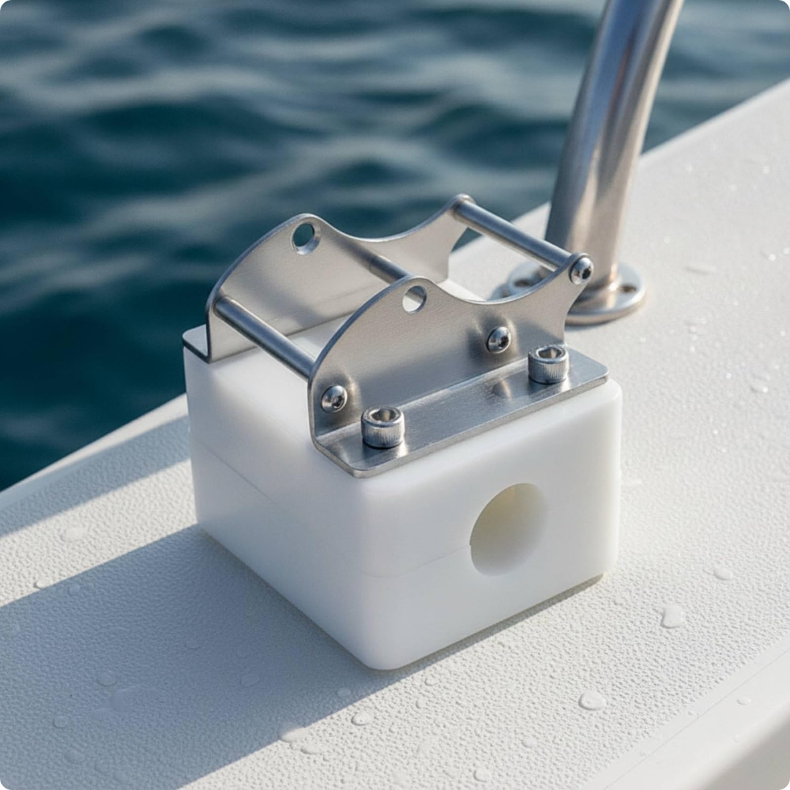 Portacanna da Pesca per Barca Stabile | Resistente Corrosione, , per Yacht